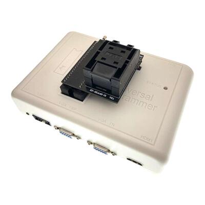 BGA48烧录座 MX29GL640 S29GL064N NOR读写适配器翻盖座 RT809H用