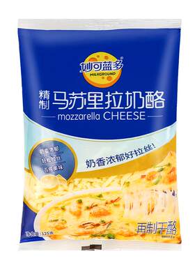 妙可蓝多马苏里拉芝士碎奶酪家用