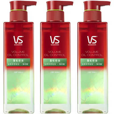 沙宣钻石瓶系列洗发水500ml*3