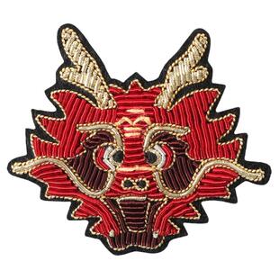 龙呈吉祥2024年龙年礼物生肖龙胸针女高档衣服别针配饰中国风装饰
