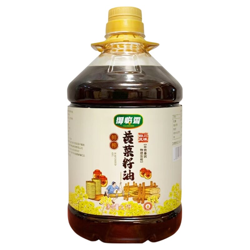 黄菜籽油非转基因物理压榨食用油
