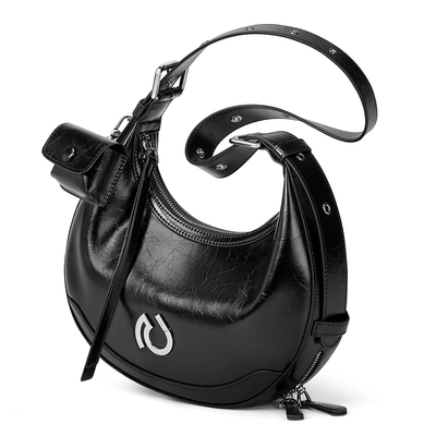 赵昭仪同款Cnoles蔻一弦月包腋下包包新款通勤单肩斜挎包女士包包