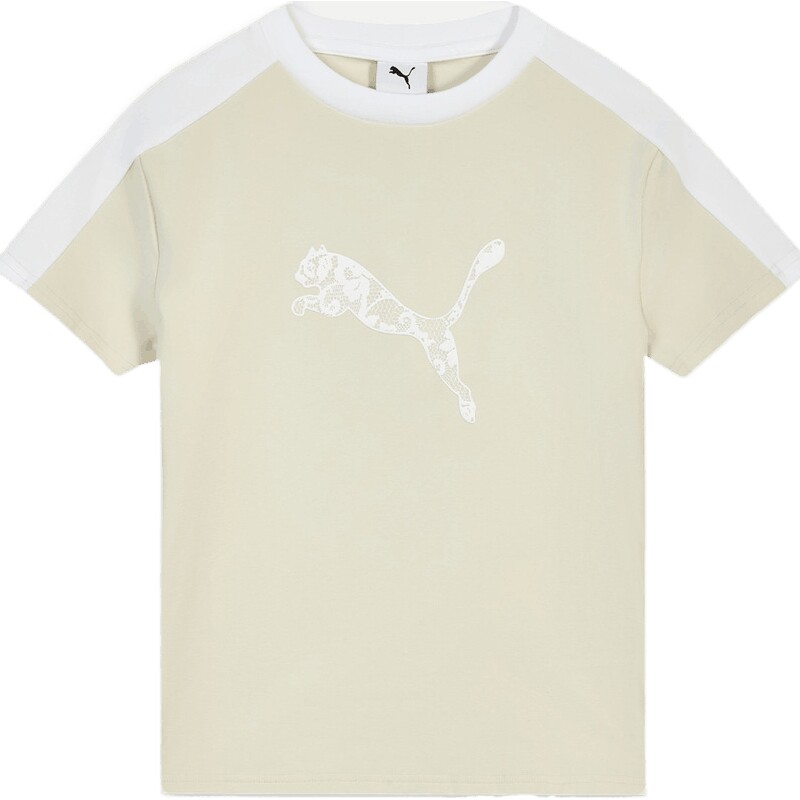 puma彪马女子T7 LACE LOGO SS TEE W运动休闲短袖T恤63846087