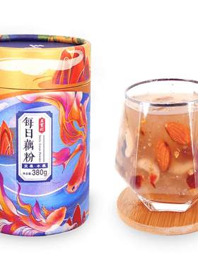 三家村桂花坚果纯藕粉西湖莲藕粉