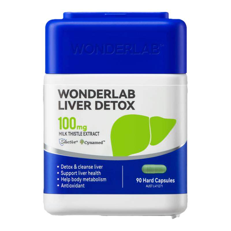 wonderlab奶蓟草净肝胶囊