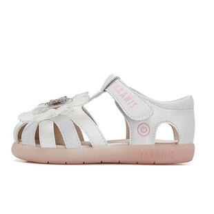 泰兰尼斯童鞋夏季新款女宝凉鞋包头女童闪灯鞋时尚公主软底机能鞋