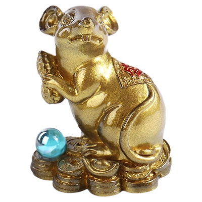 十二生肖属相动物小茶饰品摆件