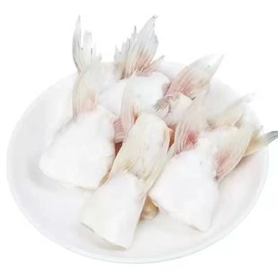 新鲜巴沙鱼鳍回鱼鮰鱼刺翅鮰鱼鳍龙利鱼翅鱼肚鱼下巴新鲜速冻顺丰