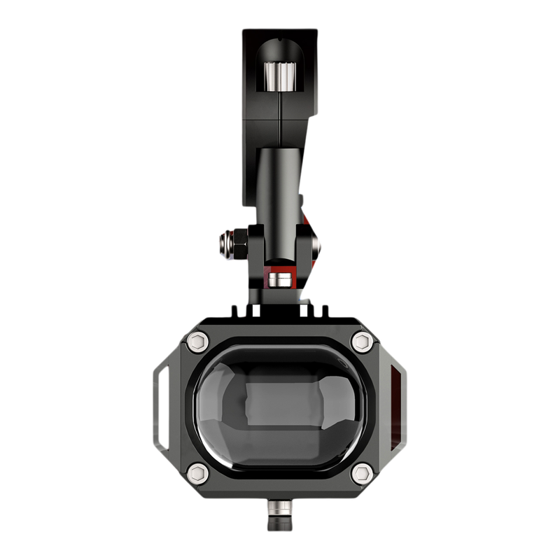 电动车改装MK07领航背光切线超亮强光爆闪摩托车配件透镜led射灯