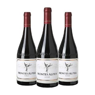 montes蒙特斯欧法西拉干红葡萄酒750ml*3瓶原瓶进口红酒 婚礼宴请