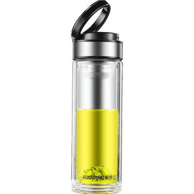 富光玻璃杯大容量双层车载随手