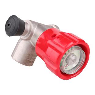 碳纤维钢瓶气瓶阀带表侧开压力显示高压阀门30MPa空气呼吸器包邮