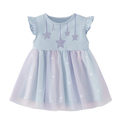 jellybaby法式公主裙女童连衣裙