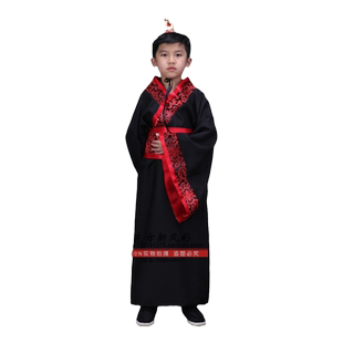 六一儿童古装汉服男女课本剧三国演义诸葛亮曹操鲁肃周瑜舞台演出