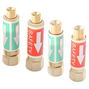 机用回火器M12氧气乙炔丙烷煤气回火装置阻火阀M16割炬数控回火阀