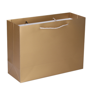 金色礼品袋礼物袋子大码定制购物袋包装袋定做服装袋手提袋纸袋