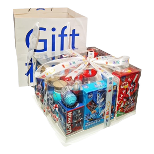 儿童零食大礼包男孩5男童蛋糕礼盒3-6岁4到7礼品生日礼物五