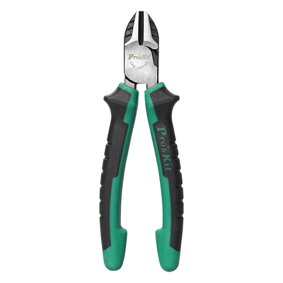 宝工6寸德式双色斜口钳电工专用