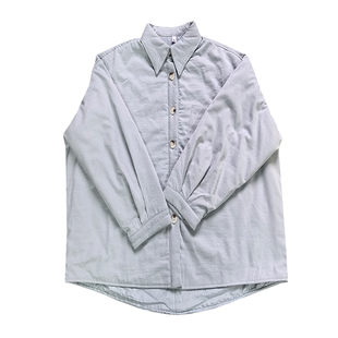 大码女装2025冬季新款胖mm韩版宽松百搭单排扣休闲衬衫加厚外套潮