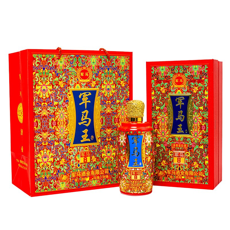 军马浓香型52度纯粮酒酒厂直发