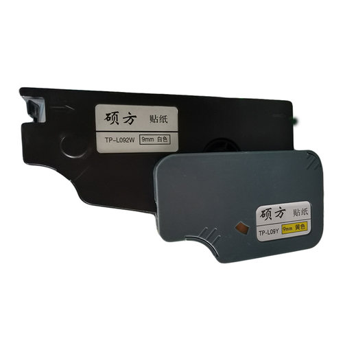 硕方线号机原装贴纸TP-L092Y/L122Y黄色不干胶TP60i/66i/70/76/80
