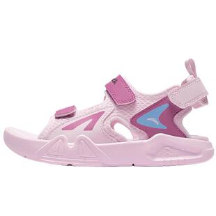 安踏儿童女小童凉鞋沙滩鞋2026年夏季新款女孩宝宝涉水露趾凉鞋潮