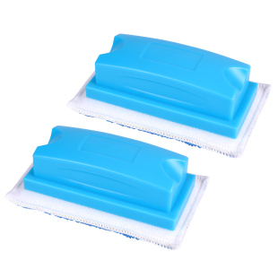 磁博士 可拆洗珊瑚绒黑板擦可水洗教师教室专用大号环保水溶性粉笔专用板擦多无尘粉笔擦无尘黑板擦