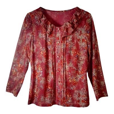 雪琳儿台湾纱夏秋T恤妈妈小衫