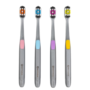 波浪宽头硬毛牙刷超硬耐用成人高档牙刷家用大头牙刷男士女士专用