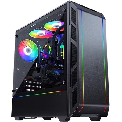PHANTEKS追风者P350X钢化玻璃侧透数位幻彩流光台式电脑水冷机箱