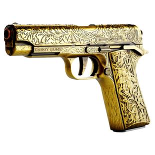 复古雕刻1911连发抛壳软弹玩具枪儿童格洛克半自动模型仿真礼物