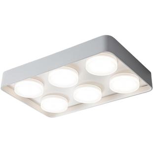 麦丹妮 全光谱极薄客厅无主灯明装筒灯方形斗胆射灯防眩护眼智能