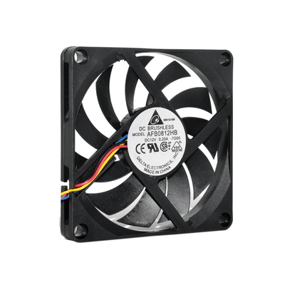 台达8010静音PWM调速散热风扇12V