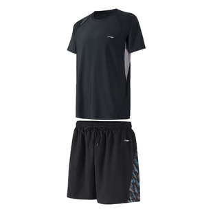 李宁泳衣泳裤男款温泉大码加大加肥300斤防尴尬男士游泳装备全套