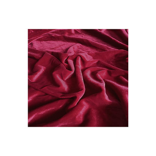 韩国丝绒面料高弹抗皱旗袍礼服裤子窗帘背景布不倒绒天鹅绒布料