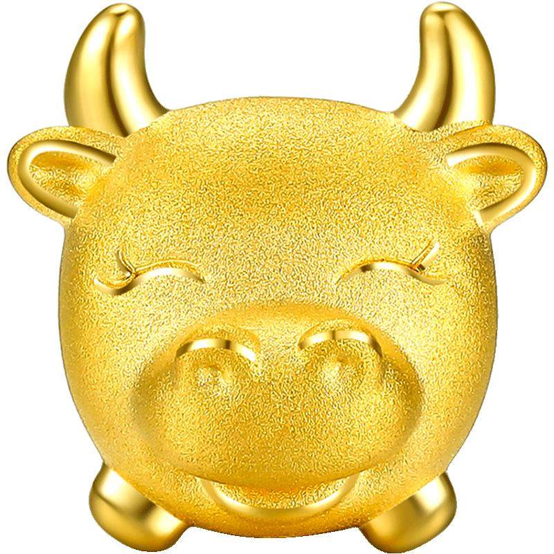 周六福黄金转运珠十二生肖手绳