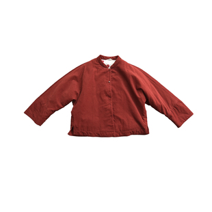 远家年服纯棉灯芯绒中式薄棉服立领马蹄袖定制波点里料HL5998限量