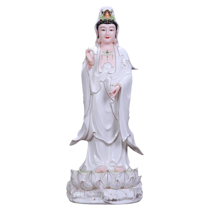 格兰吉陶瓷西方三圣佛像摆件
