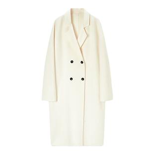 TKY SHOP白月光毛呢大衣女2025冬季新款气质高级感长款毛呢外套