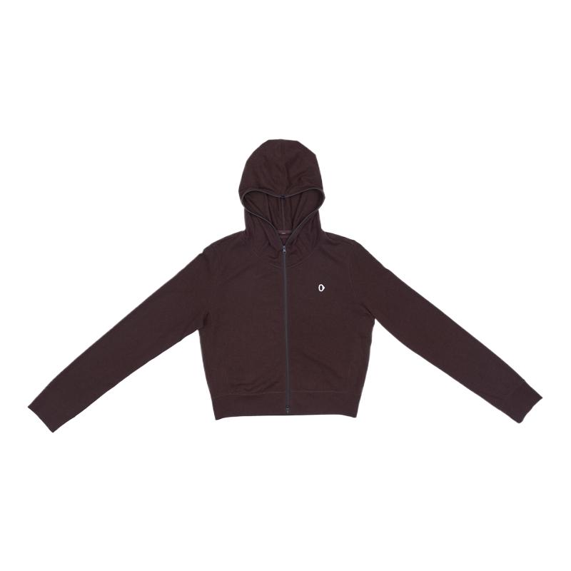 【新品】素然 AnKoRau 安高若 26秋女士运动柔感羊毛合体带帽外套
