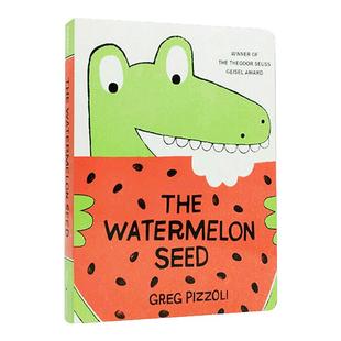 英文原版绘本 The Watermelon Seed 西瓜种子 纸板书 苏斯博士奖 获奖绘本 儿童趣味故事绘本 2-6岁 英文版 进口英语原版书籍