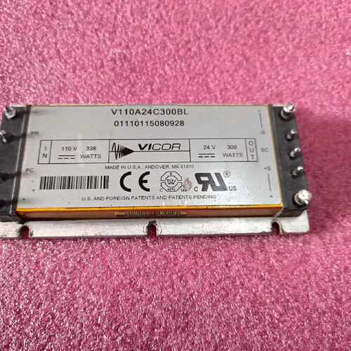 溢价-V110A24C300BL     VICOR隔离电源模块，