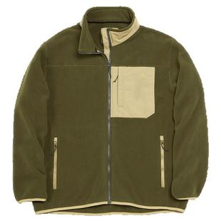 【隐者山之道】三夫户外碧山抓绒衣保暖拼色时尚休闲简约工装外套