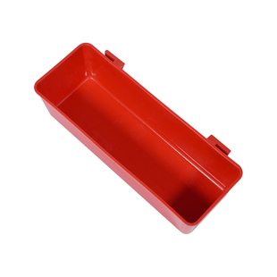 防撒挂式鸡食槽 大号喂鸡食槽水槽 可悬挂喂食器鸭鹅食盒鸽子料槽