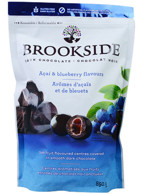 加拿大Brookside蓝莓巧克力豆