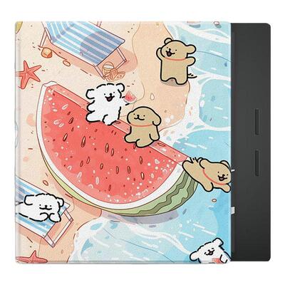 线条小狗磁吸电子书保护壳