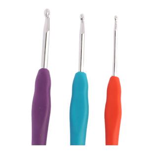 软柄钩针工具套装diy初学者入门勾针材料包新手一套毛线编织全套