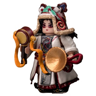 画江湖之四大尸祖萤勾不良人第三方小人仔积木人手办模型配件玩具