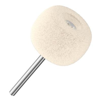 羊毛磨头抛光轮带柄抛光球金属玻璃玉石镜面电磨工具精细打磨神器