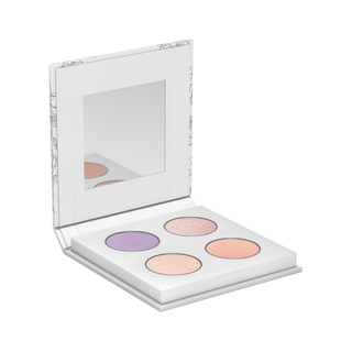 德国进口lavera微珠光四色眼影盘ins闪珠闪光亮晶晶便携